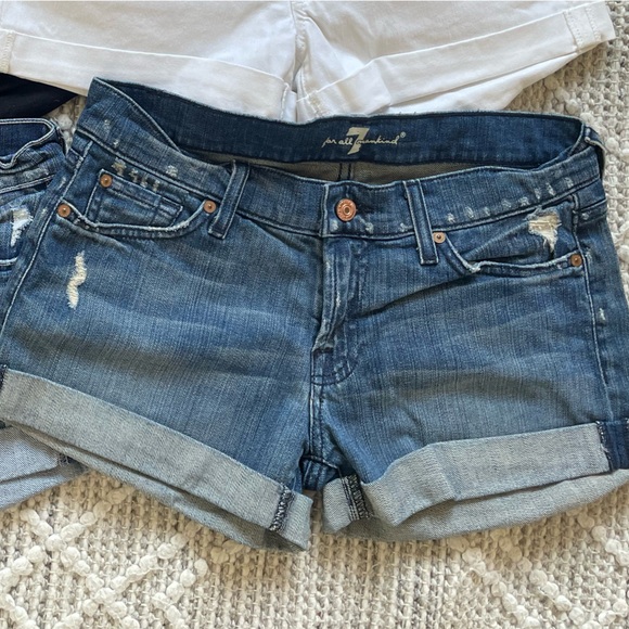 7 For All Mankind Denim Shorts - Bundle of 4 - Picture 6 of 6